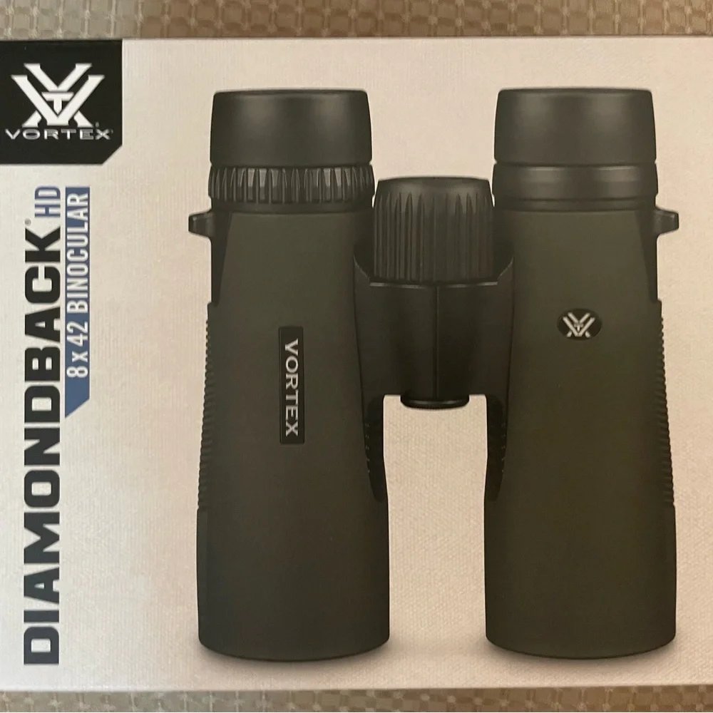 Vortex Diamondback HD 8x42 Binoculars New in Box w/carrying case & harness - Picture 5 of 5